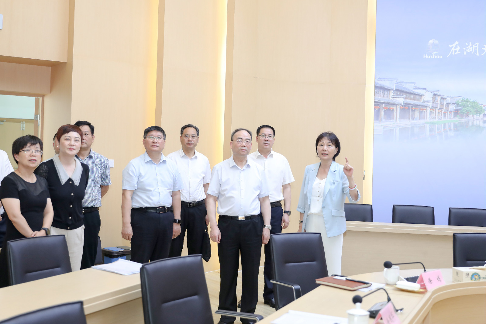 省政协马光明副主席来湖调研