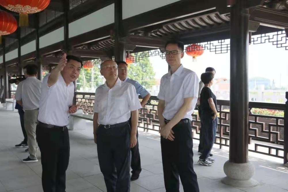 省政协副主席周国辉来湖调研