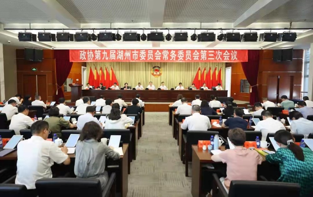 市政协召开九届三次常委会会议，洪湖鹏应邀作今年以来全市经济社会发展情况报告